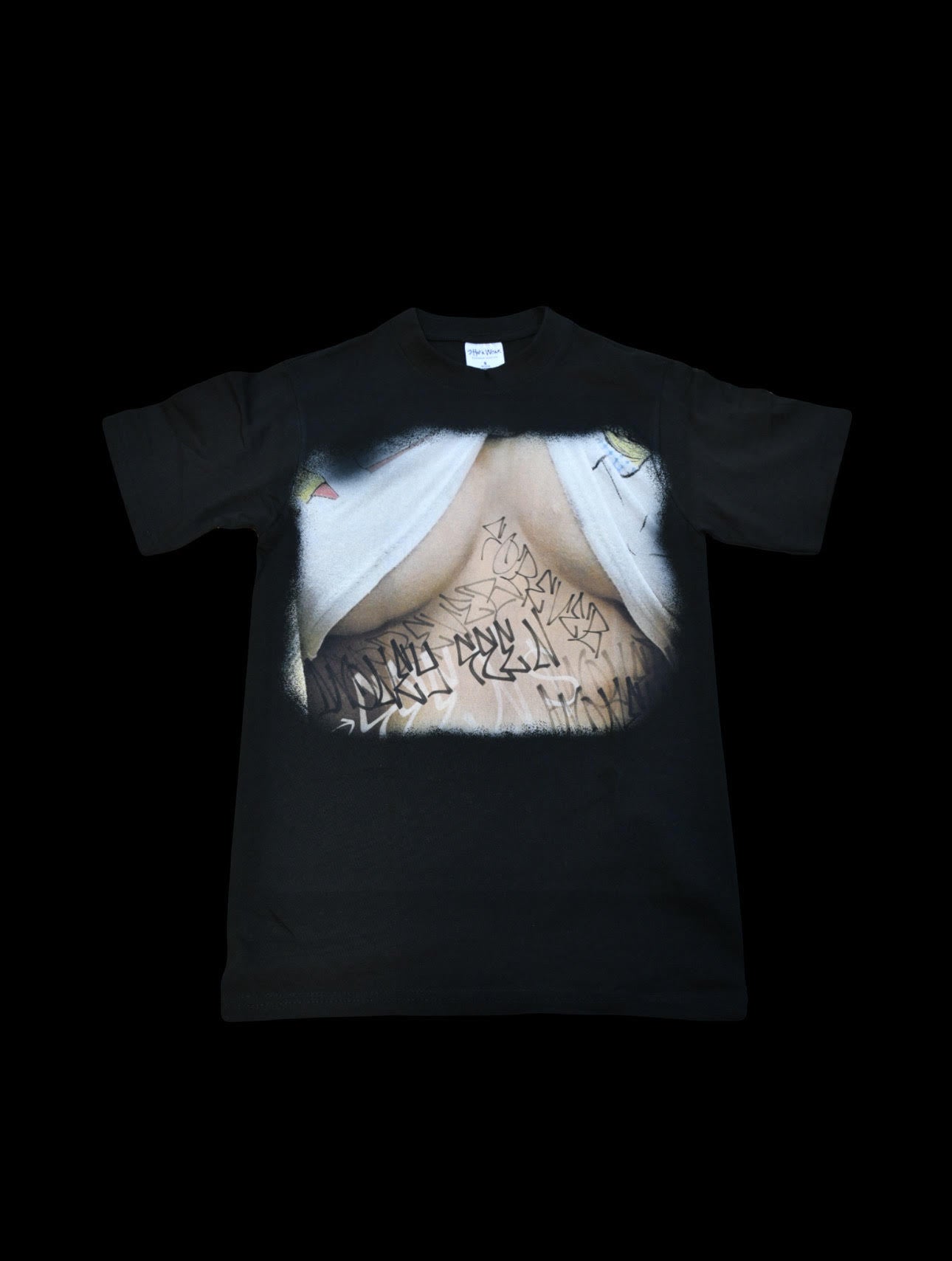 Stamped Abdomen Tee